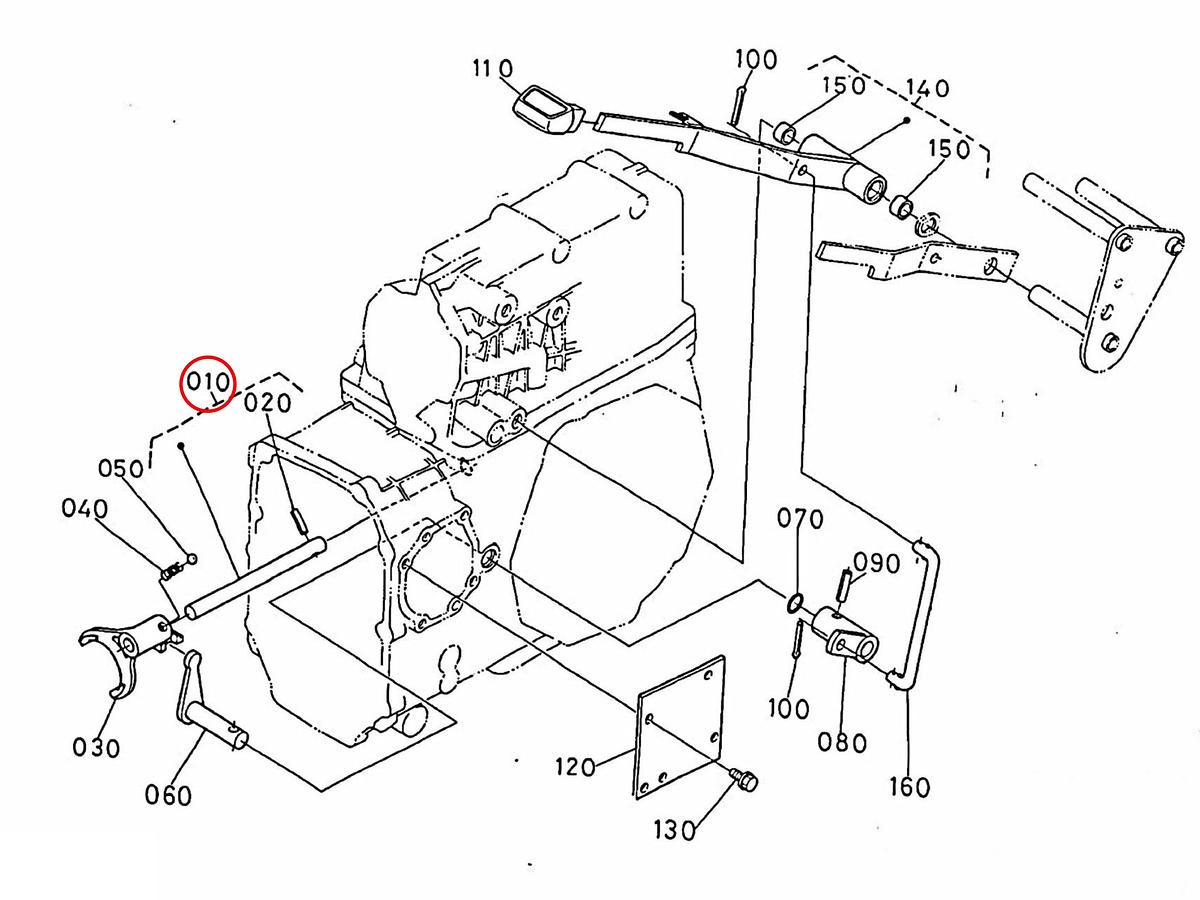 Άξονας φουρκέτας Kubota 37410-08220. Ανταλλακτικά μεταχειρισμένα και καινούρια, εισαγόμενα από την Ιαπωνία σε άριστη κατάσταση. Βρείτε γνήσια - original και ιμιτασιόν - aftermarket ανταλλακτικά για όλα τα Kubota σε προσιτές τιμές.