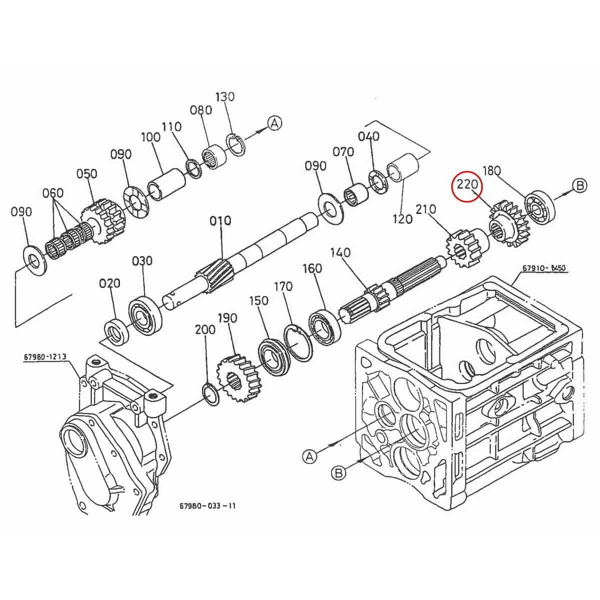 Kubota Γρανάζι 18 δόντια 67910-14250. Ανταλλακτικά μεταχειρισμένα και καινούρια, εισαγόμενα από την Ιαπωνία σε άριστη κατάσταση. Βρείτε γνήσια - original και ιμιτασιόν - aftermarket ανταλλακτικά για όλα τα Kubota σε προσιτές τιμές.