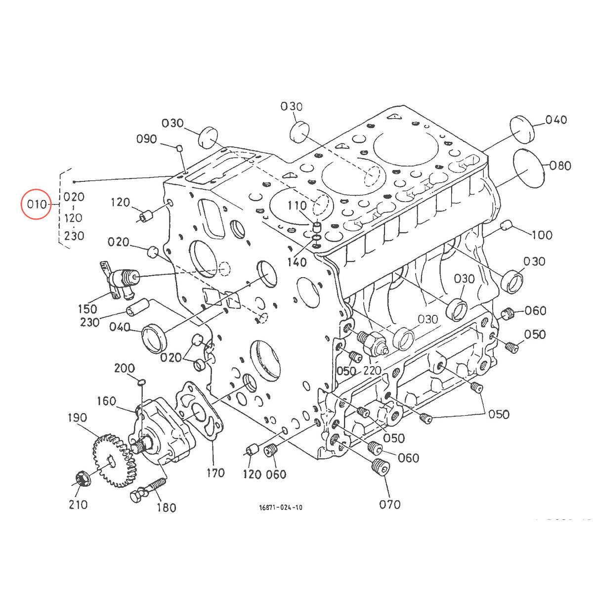 Kubota Κορμός 16875-01010. Ανταλλακτικά μεταχειρισμένα και καινούρια, εισαγόμενα από την Ιαπωνία σε άριστη κατάσταση. Βρείτε γνήσια - original και ιμιτασιόν - aftermarket ανταλλακτικά για όλα τα Kubota σε προσιτές τιμές.