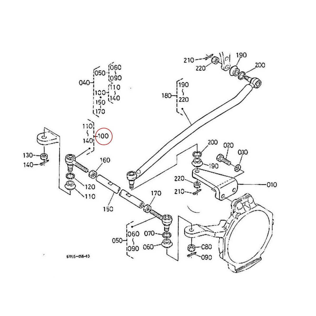 Kubota Ακρόμπαρο δεξιά 67950-56530. Ανταλλακτικά μεταχειρισμένα και καινούρια, εισαγόμενα από την Ιαπωνία σε άριστη κατάσταση. Βρείτε γνήσια - original και ιμιτασιόν - aftermarket ανταλλακτικά για όλα τα Kubota σε προσιτές τιμές.