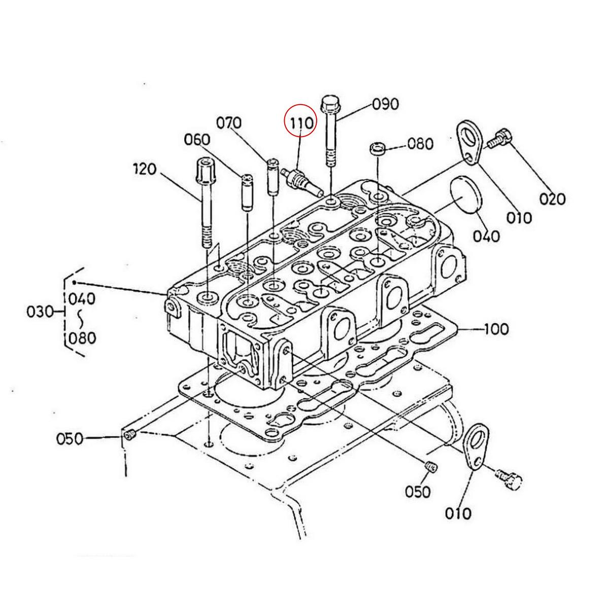 Kubota Φούσκα θερμοκρασίας 31351-32830. Ανταλλακτικά μεταχειρισμένα και καινούρια, εισαγόμενα από την Ιαπωνία σε άριστη κατάσταση. Βρείτε γνήσια - original και ιμιτασιόν - aftermarket ανταλλακτικά για όλα τα Kubota σε προσιτές τιμές.