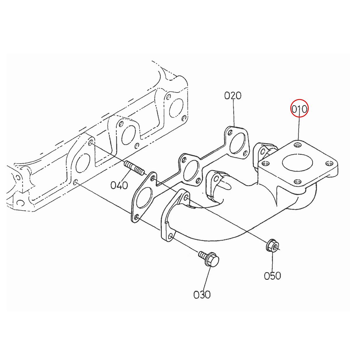 Kubota Πολλαπλή εισαγωγής 16864-12310. Ανταλλακτικά μεταχειρισμένα και καινούρια, εισαγόμενα από την Ιαπωνία σε άριστη κατάσταση. Βρείτε γνήσια - original και ιμιτασιόν - aftermarket ανταλλακτικά για όλα τα Kubota σε προσιτές τιμές.
