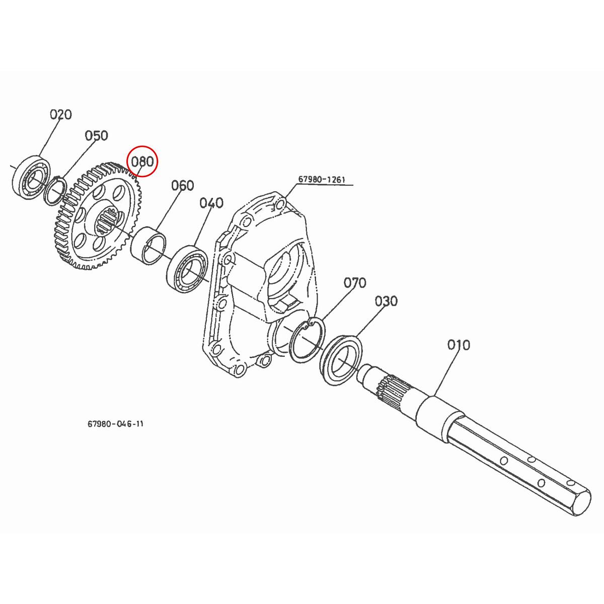 Kubota Μειωτήρας 50 δόντια 66621-17120. Ανταλλακτικά μεταχειρισμένα και καινούρια, εισαγόμενα από την Ιαπωνία σε άριστη κατάσταση. Βρείτε γνήσια - original και ιμιτασιόν - aftermarket ανταλλακτικά για όλα τα Kubota σε προσιτές τιμές.