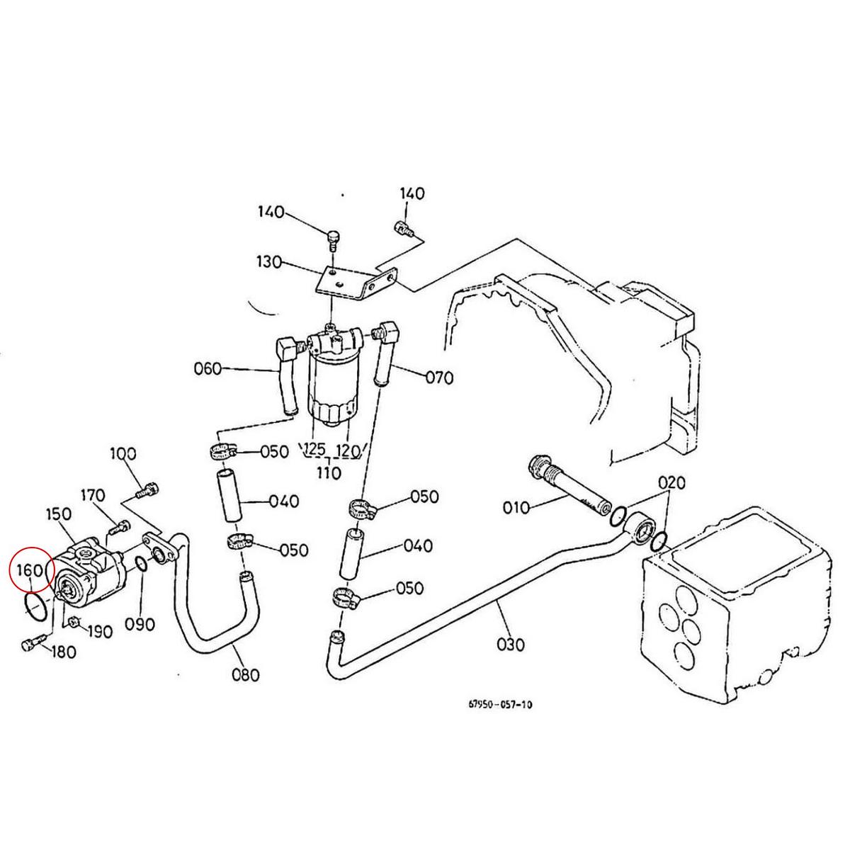 Kubota O-ring 04811-10460. Ανταλλακτικά μεταχειρισμένα και καινούρια, εισαγόμενα από την Ιαπωνία σε άριστη κατάσταση. Βρείτε γνήσια - original και ιμιτασιόν - aftermarket ανταλλακτικά για όλα τα Kubota σε προσιτές τιμές.