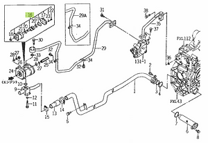 Αντλία Υδραυλικού Iseki K-135-012-000-00. Ανταλλακτικά μεταχειρισμένα και καινούρια, εισαγόμενα από την Ιαπωνία σε άριστη κατάσταση. Βρείτε γνήσια - original και ιμιτασιόν - aftermarket ανταλλακτικά για όλα τα Kubota σε προσιτές τιμές.