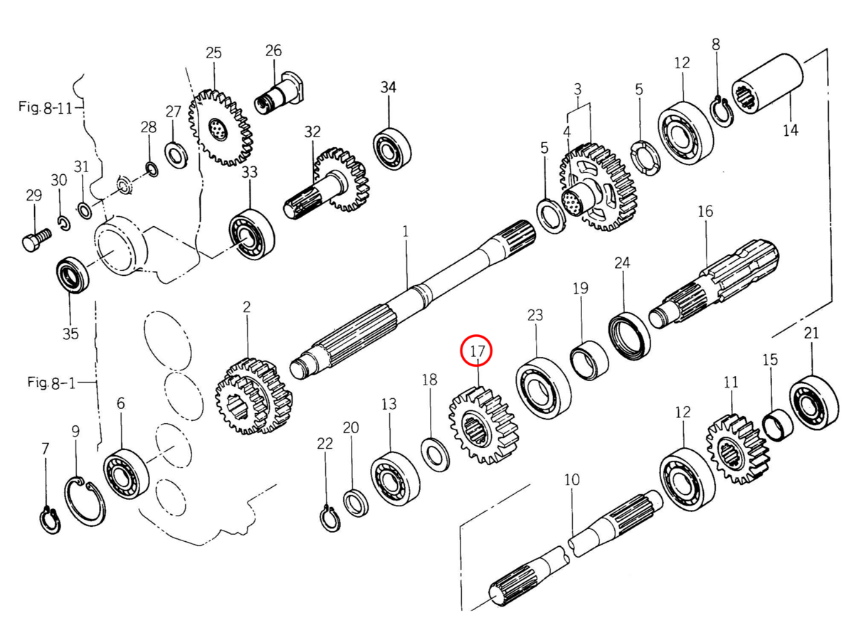 Γρανάζι P.T.O. 19 δόντια Iseki: 1480-212-0020-0. Ανταλλακτικά μεταχειρισμένα και καινούρια, εισαγόμενα από την Ιαπωνία σε άριστη κατάσταση. Βρείτε γνήσια - original και ιμιτασιόν - aftermarket ανταλλακτικά για όλα τα Iseki σε προσιτές τιμές.