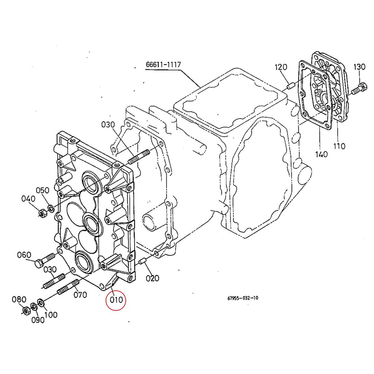 Kubota Πλάκα σασμάν 6A000-12110. Ανταλλακτικά μεταχειρισμένα και καινούρια, εισαγόμενα από την Ιαπωνία σε άριστη κατάσταση. Βρείτε γνήσια - original και ιμιτασιόν - aftermarket ανταλλακτικά για όλα τα Kubota σε προσιτές τιμές.