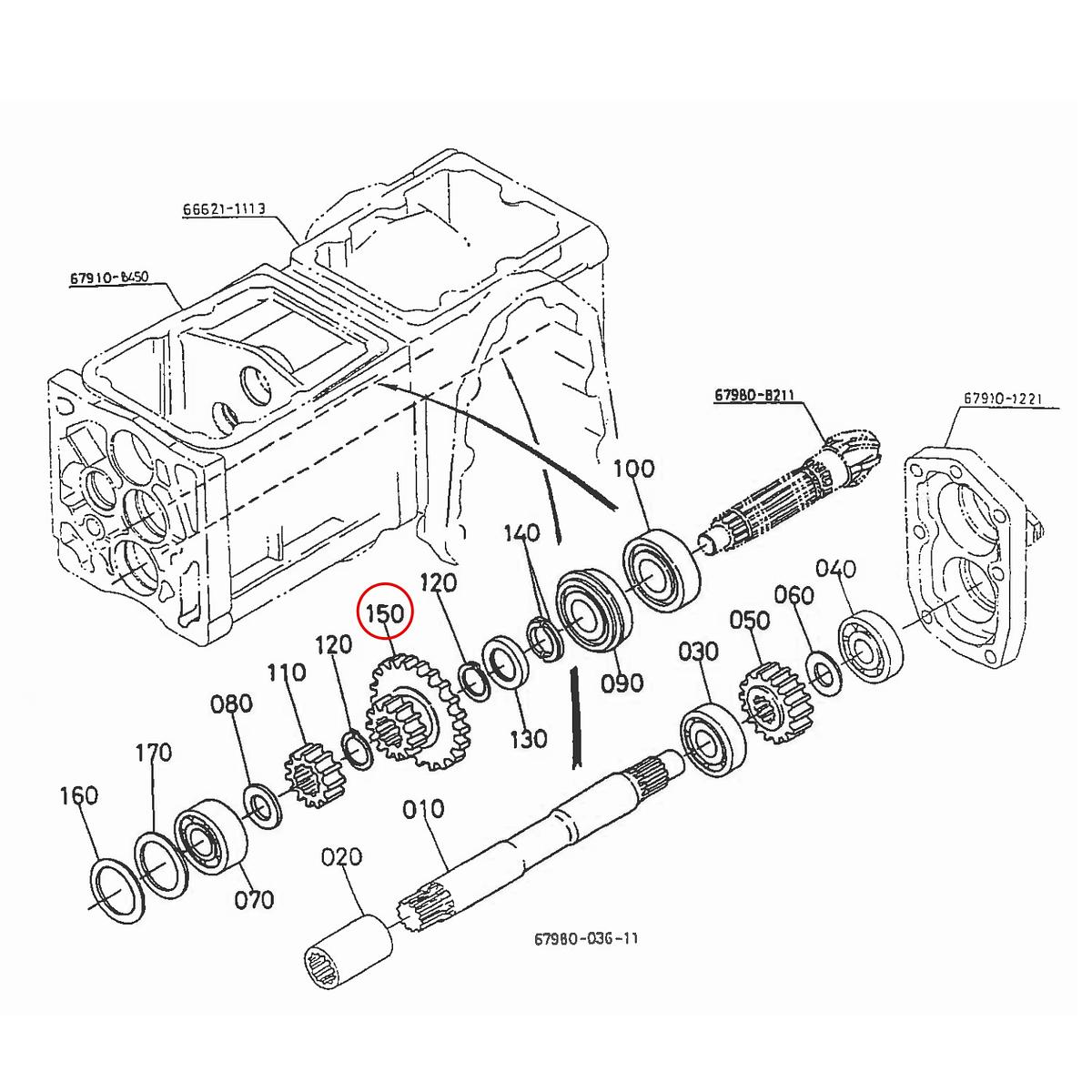 Kubota Γρανάζι 14-29 δόντια 67910-14660. Ανταλλακτικά μεταχειρισμένα και καινούρια, εισαγόμενα από την Ιαπωνία σε άριστη κατάσταση. Βρείτε γνήσια - original και ιμιτασιόν - aftermarket ανταλλακτικά για όλα τα Kubota σε προσιτές τιμές.