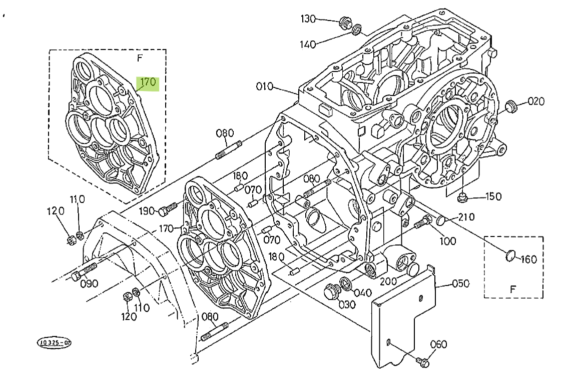 Χώρισμα Βάση Ρουλεμάν Σασμάν Kubota 37076-60465. Ανταλλακτικά μεταχειρισμένα και καινούρια, εισαγόμενα από την Ιαπωνία σε άριστη κατάσταση. Βρείτε γνήσια - original και ιμιτασιόν - aftermarket ανταλλακτικά για όλα τα Kubota σε προσιτές τιμές.