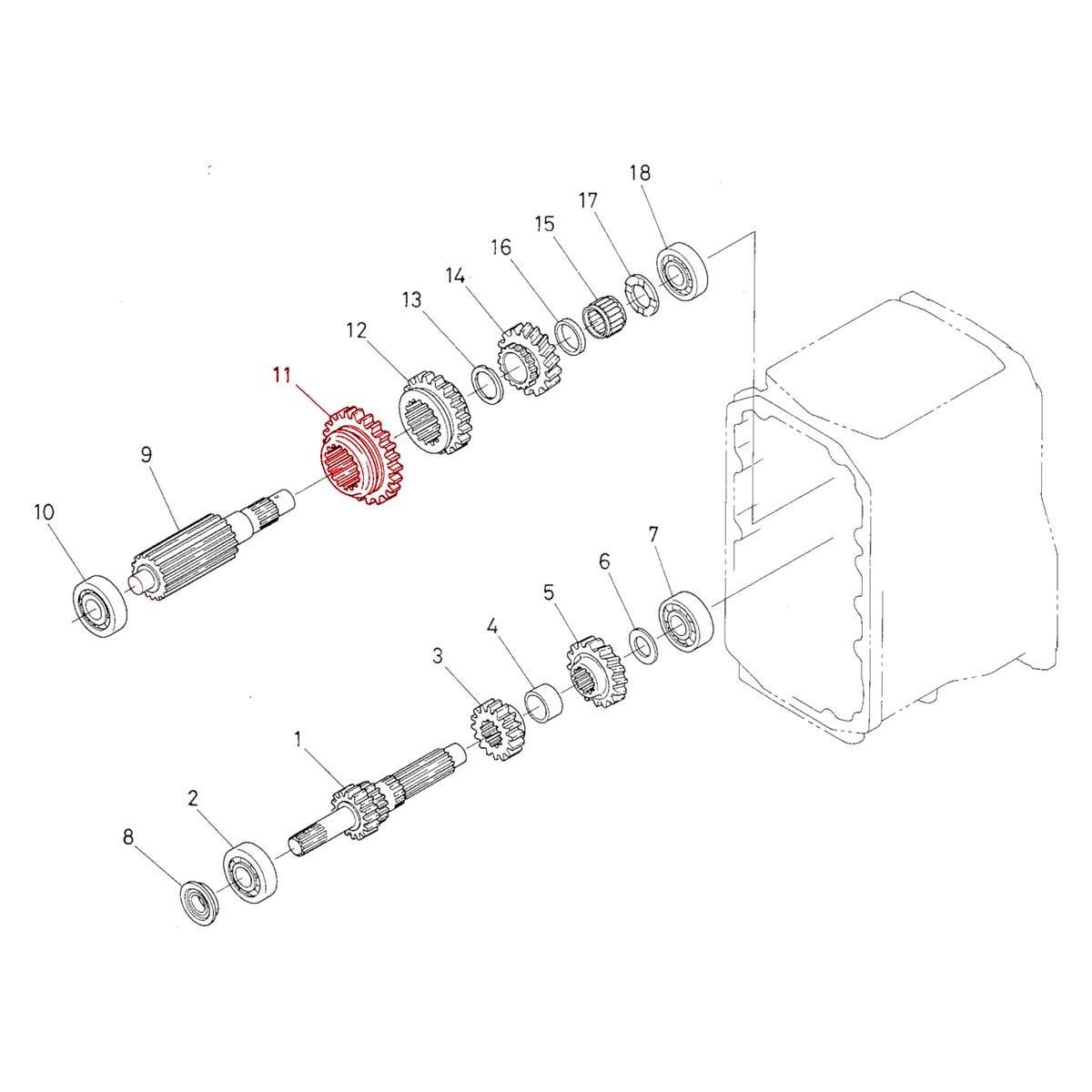 Γρανάζι 35 δόντια Kubota 67111-14320. Ανταλλακτικά μεταχειρισμένα και καινούρια, εισαγόμενα από την Ιαπωνία σε άριστη κατάσταση. Βρείτε γνήσια - original και ιμιτασιόν - aftermarket ανταλλακτικά για όλα τα τρακτέρ Kubota σε προσιτές τιμές.
