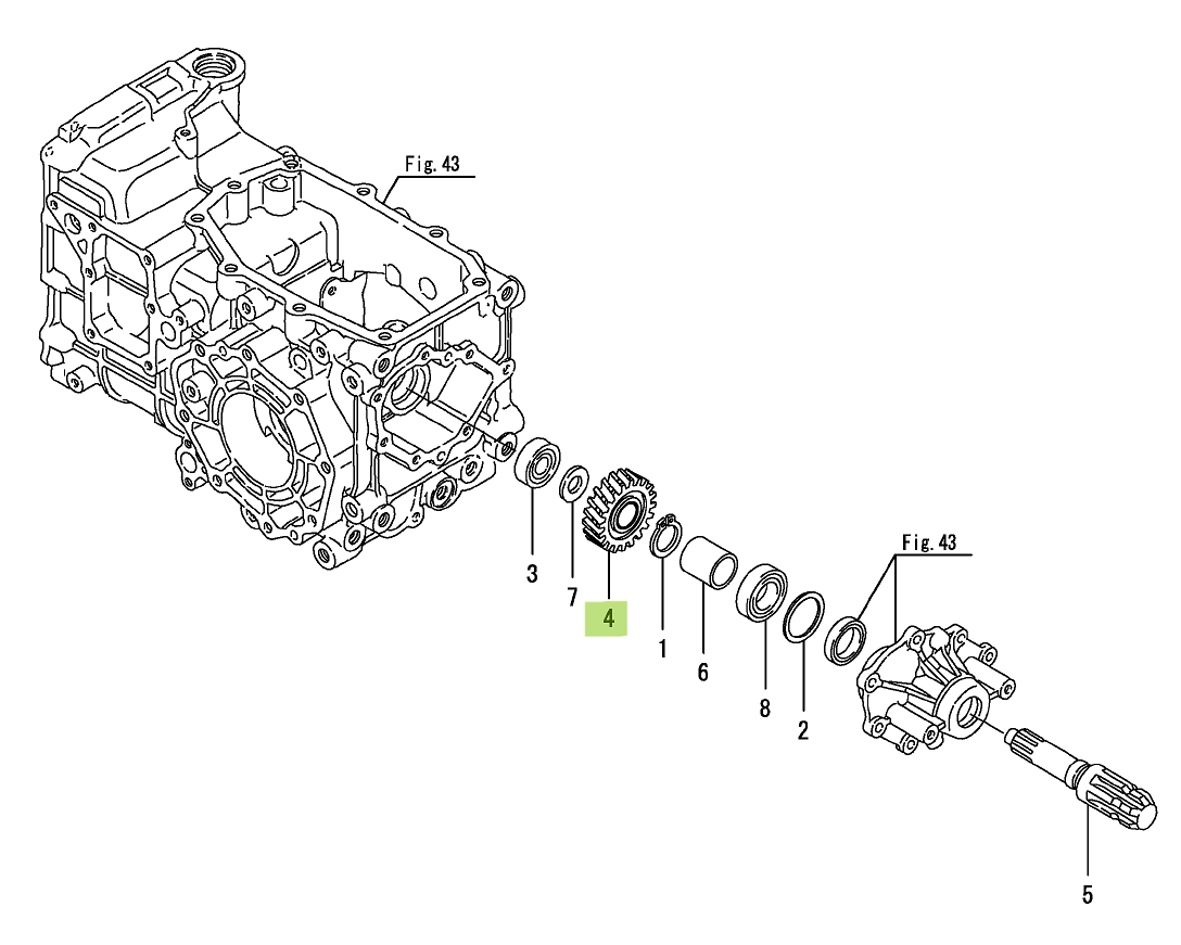 Γρανάζι PTO 21 Δόντια Yanmar 1A7870-26080. Ανταλλακτικά μεταχειρισμένα και καινούρια, εισαγόμενα από την Ιαπωνία σε άριστη κατάσταση. Βρείτε γνήσια - original και ιμιτασιόν - aftermarket ανταλλακτικά για όλα τα Kubota σε προσιτές τιμές.