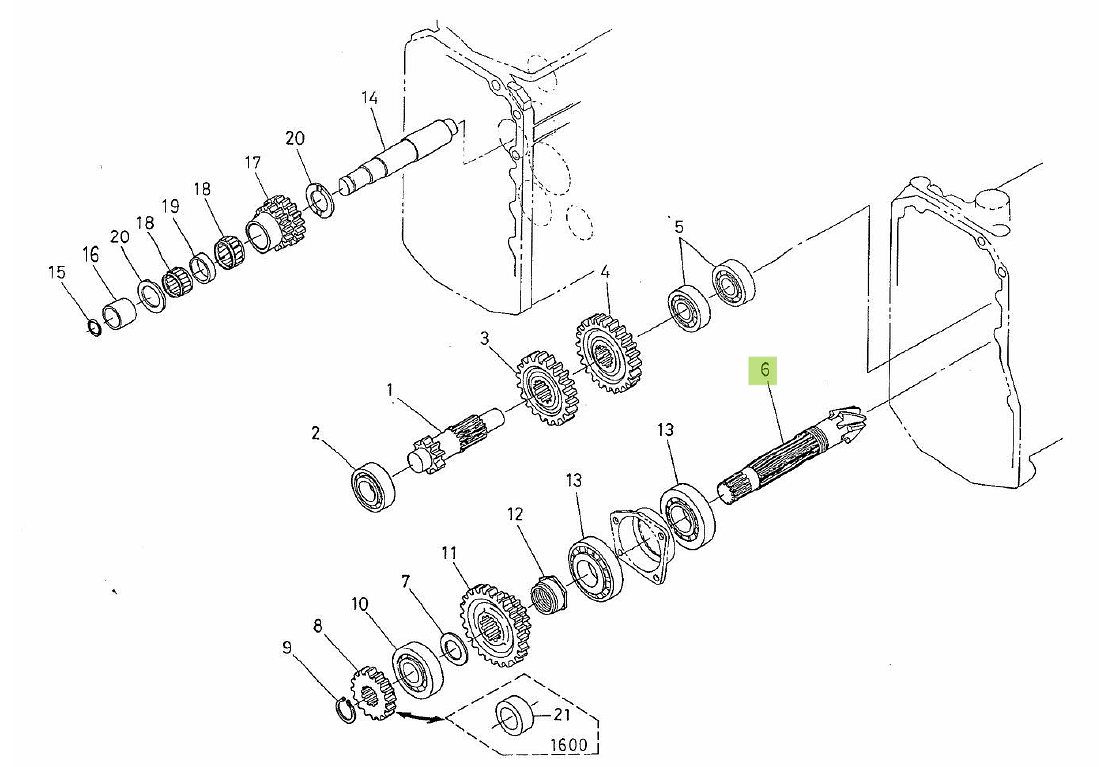 Άξονας Πηνίο Διαφορικού 6 Δόντια Kubota 67111-15312. Ανταλλακτικά μεταχειρισμένα και καινούρια, εισαγόμενα από την Ιαπωνία σε άριστη κατάσταση. Βρείτε γνήσια - original και ιμιτασιόν - aftermarket ανταλλακτικά για όλα τα Kubota σε προσιτές τιμές.