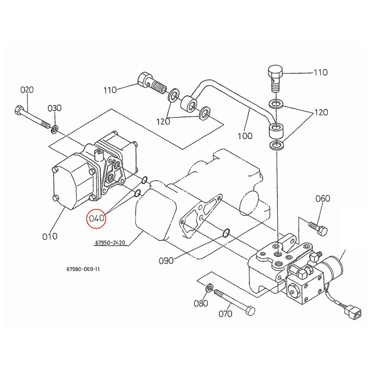 Kubota O-ring 04810-00120. Ανταλλακτικά μεταχειρισμένα και καινούρια, εισαγόμενα από την Ιαπωνία σε άριστη κατάσταση. Βρείτε γνήσια - original και ιμιτασιόν - aftermarket ανταλλακτικά για όλα τα Kubota σε προσιτές τιμές.