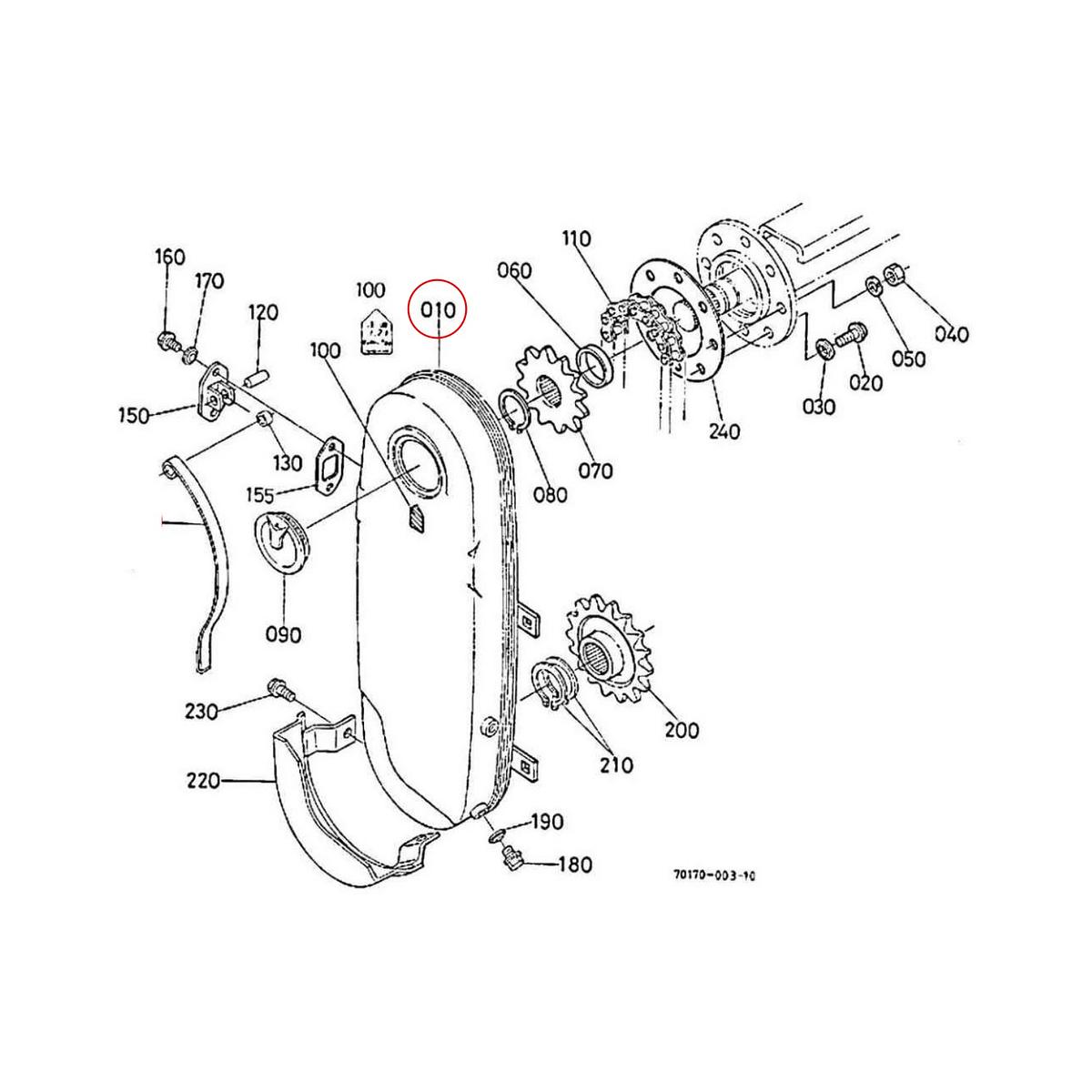 Kubota Κιθάρα φρέζας 70172-54110. Ανταλλακτικά μεταχειρισμένα και καινούρια, εισαγόμενα από την Ιαπωνία σε άριστη κατάσταση. Βρείτε γνήσια - original και ιμιτασιόν - aftermarket ανταλλακτικά για όλα τα Kubota σε προσιτές τιμές.