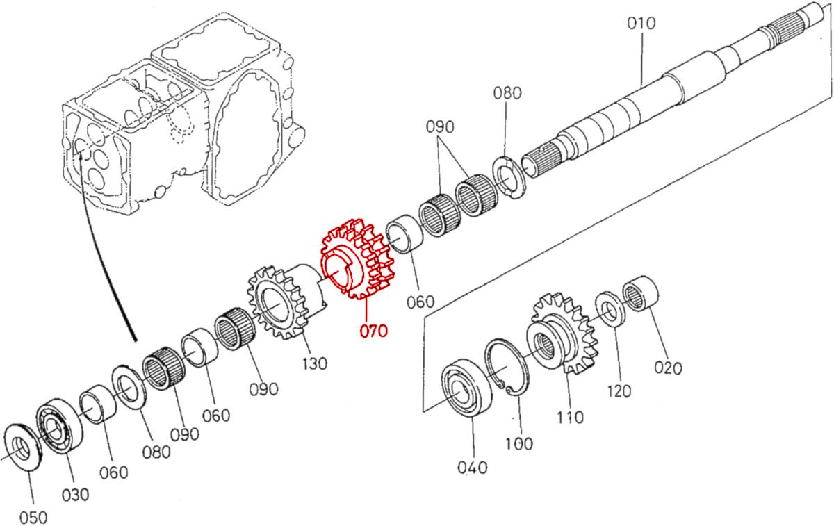 Γρανάζι 15-21 δόντια Kubota 67955-14640. Ανταλλακτικά μεταχειρισμένα και καινούρια, εισαγόμενα από την Ιαπωνία σε άριστη κατάσταση. Βρείτε γνήσια - original και ιμιτασιόν - aftermarket ανταλλακτικά για όλα τα Kubota σε προσιτές τιμές.
