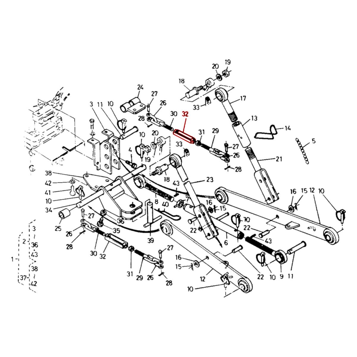 Ρυθμιστής (Turnbuckle) Kubota 96316-05580. Ανταλλακτικά μεταχειρισμένα και καινούρια, εισαγόμενα από την Ιαπωνία σε άριστη κατάσταση. Βρείτε γνήσια - original και ιμιτασιόν - aftermarket ανταλλακτικά για όλα τα Kubota σε προσιτές τιμές.
