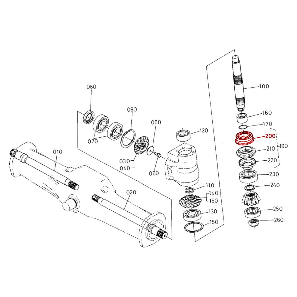 Seal, Oil 1 Kubota 36540-43530. Used and new spare parts, imported from Japan in excellent condition. Find genuine - original and aftermarket spare parts for all Kubota tractors at affordable prices.