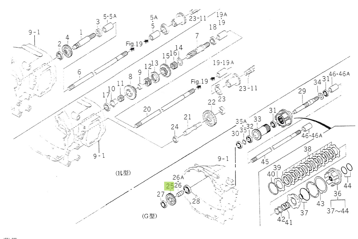 Gear Idler 31 Teeth Iseki 1561-221-001-30. Used and new spare parts, imported from Japan in excellent condition. Find genuine - original and aftermarket spare parts for all Iseki tractors at affordable prices.