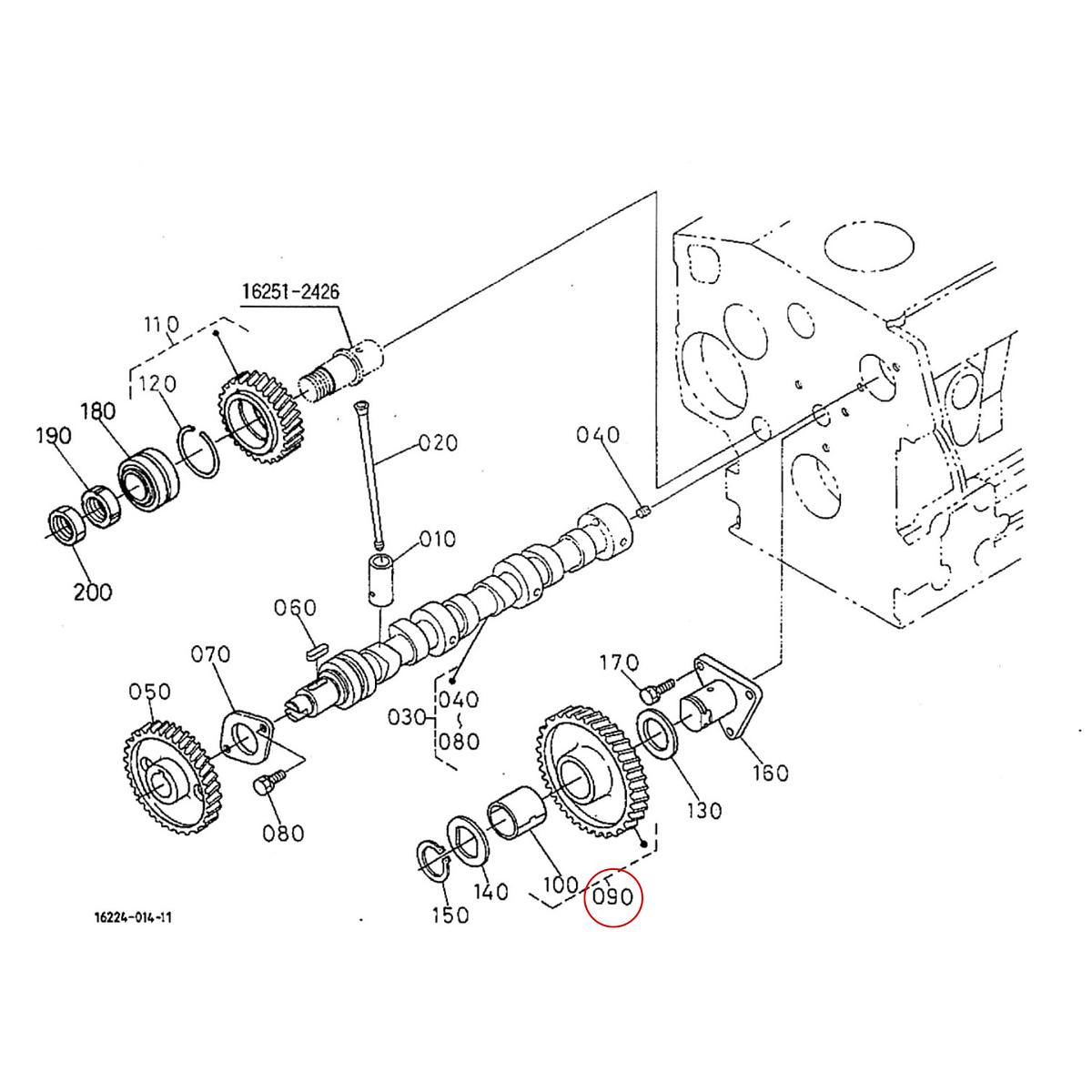 Kubota Γρανάζι 16251-24010. Ανταλλακτικά μεταχειρισμένα και καινούρια, εισαγόμενα από την Ιαπωνία σε άριστη κατάσταση. Βρείτε γνήσια - original και ιμιτασιόν - aftermarket ανταλλακτικά για όλα τα Kubota σε προσιτές τιμές.