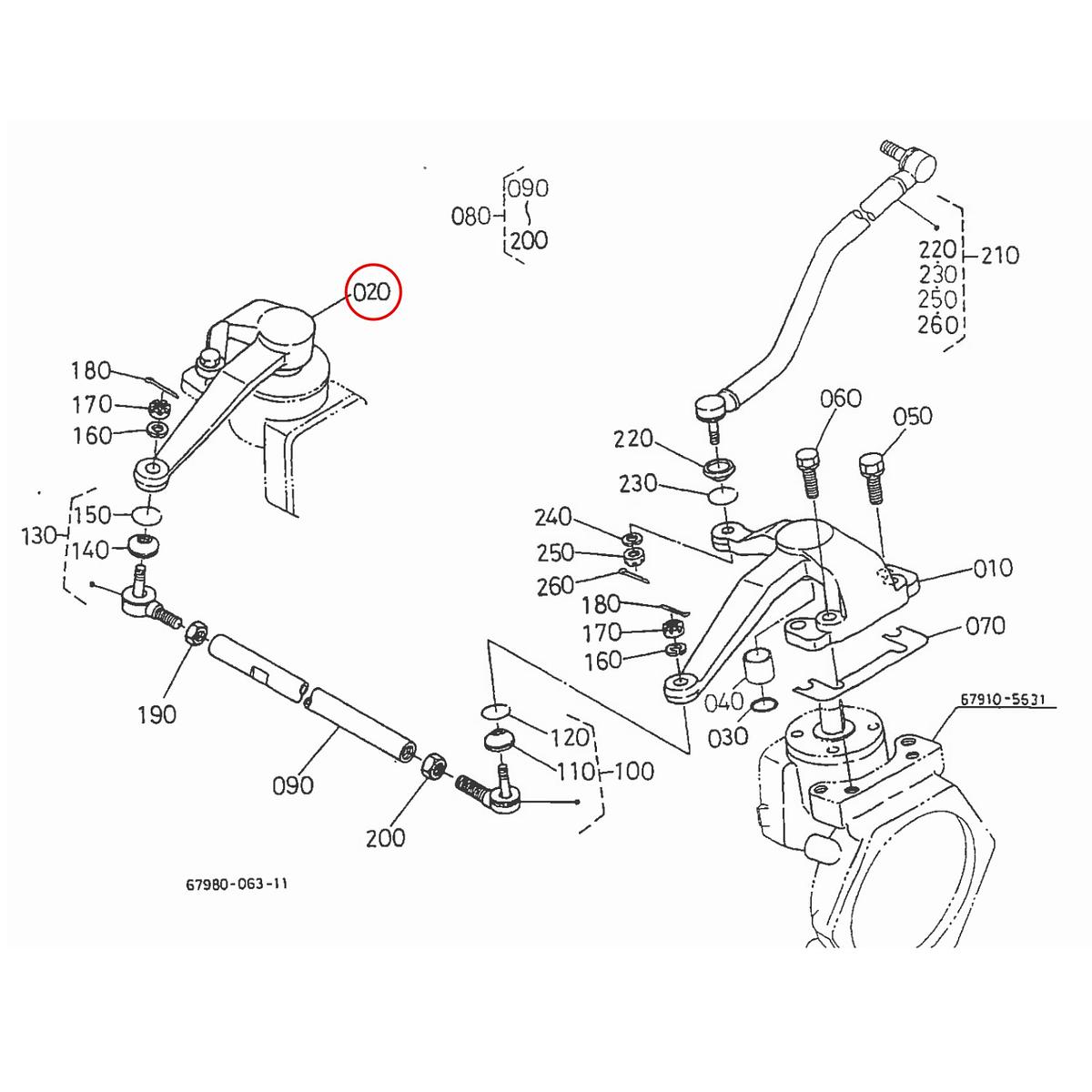Kubota Μπρακετο 67910-56420. Ανταλλακτικά μεταχειρισμένα και καινούρια, εισαγόμενα από την Ιαπωνία σε άριστη κατάσταση. Βρείτε γνήσια - original και ιμιτασιόν - aftermarket ανταλλακτικά για όλα τα Kubota σε προσιτές τιμές.