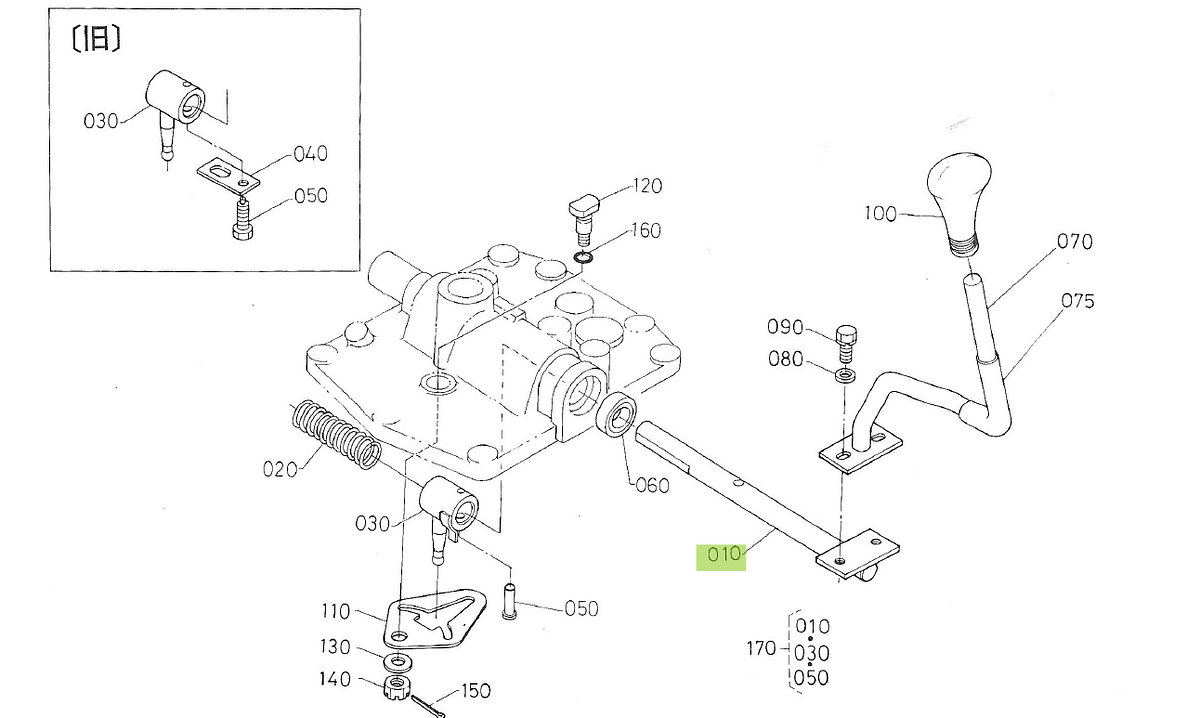 Άξονας Λεβιέ Kubota 67156-18210. Ανταλλακτικά μεταχειρισμένα και καινούρια, εισαγόμενα από την Ιαπωνία σε άριστη κατάσταση. Βρείτε γνήσια - original και ιμιτασιόν - aftermarket ανταλλακτικά για όλα τα Kubota σε προσιτές τιμές.