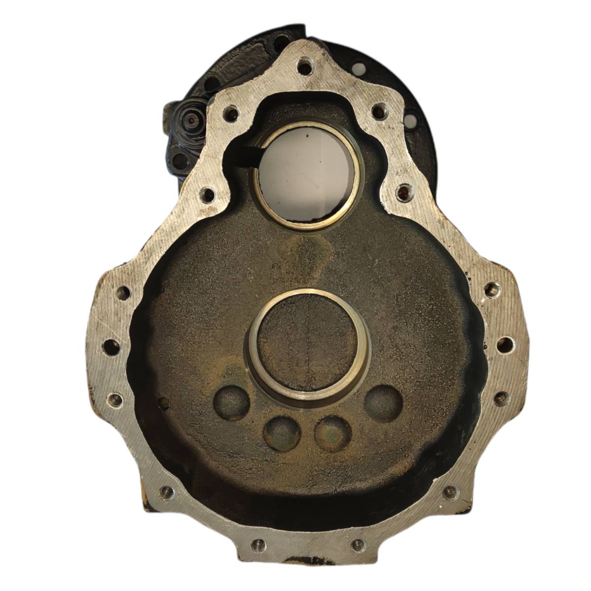 Rear housing L Yanmar: 194940-32610. Used and new spare parts, imported from Japan in excellent condition. Find genuine - original and aftermarket spare parts for all Yanmar tractors at affordable price.