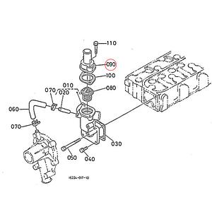 Kubota Καπάκι θερμοστάτη 16271-73260. Ανταλλακτικά μεταχειρισμένα και καινούρια, εισαγόμενα από την Ιαπωνία σε άριστη κατάσταση. Βρείτε γνήσια - original και ιμιτασιόν - aftermarket ανταλλακτικά για όλα τα Kubota σε προσιτές τιμές.