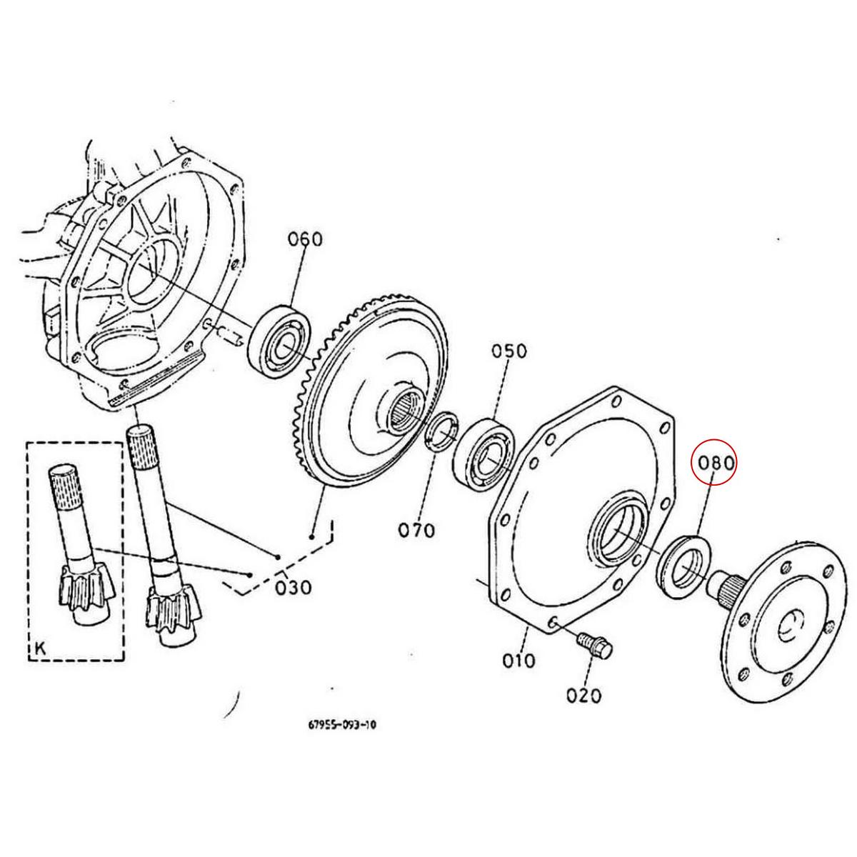 Kubota Τσιμούχα 37410-57340. Ανταλλακτικά μεταχειρισμένα και καινούρια, εισαγόμενα από την Ιαπωνία σε άριστη κατάσταση. Βρείτε γνήσια - original και ιμιτασιόν - aftermarket ανταλλακτικά για όλα τα Kubota σε προσιτές τιμές.