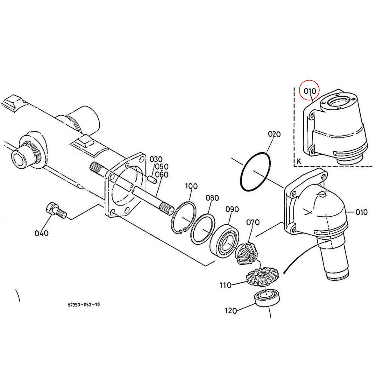 Kubota Γόνατο 67950-56220. Ανταλλακτικά μεταχειρισμένα και καινούρια, εισαγόμενα από την Ιαπωνία σε άριστη κατάσταση. Βρείτε γνήσια - original και ιμιτασιόν - aftermarket ανταλλακτικά για όλα τα Kubota σε προσιτές τιμές.