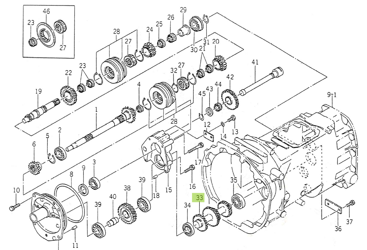 Άξονας Γρανάζι 29-33-25-26 Δόντια 1513-212-0010-0. Ανταλλακτικά μεταχειρισμένα και καινούρια, εισαγόμενα από την Ιαπωνία σε άριστη κατάσταση. Βρείτε γνήσια - original και ιμιτασιόν - aftermarket ανταλλακτικά για όλα τα Kubota σε προσιτές τιμές.