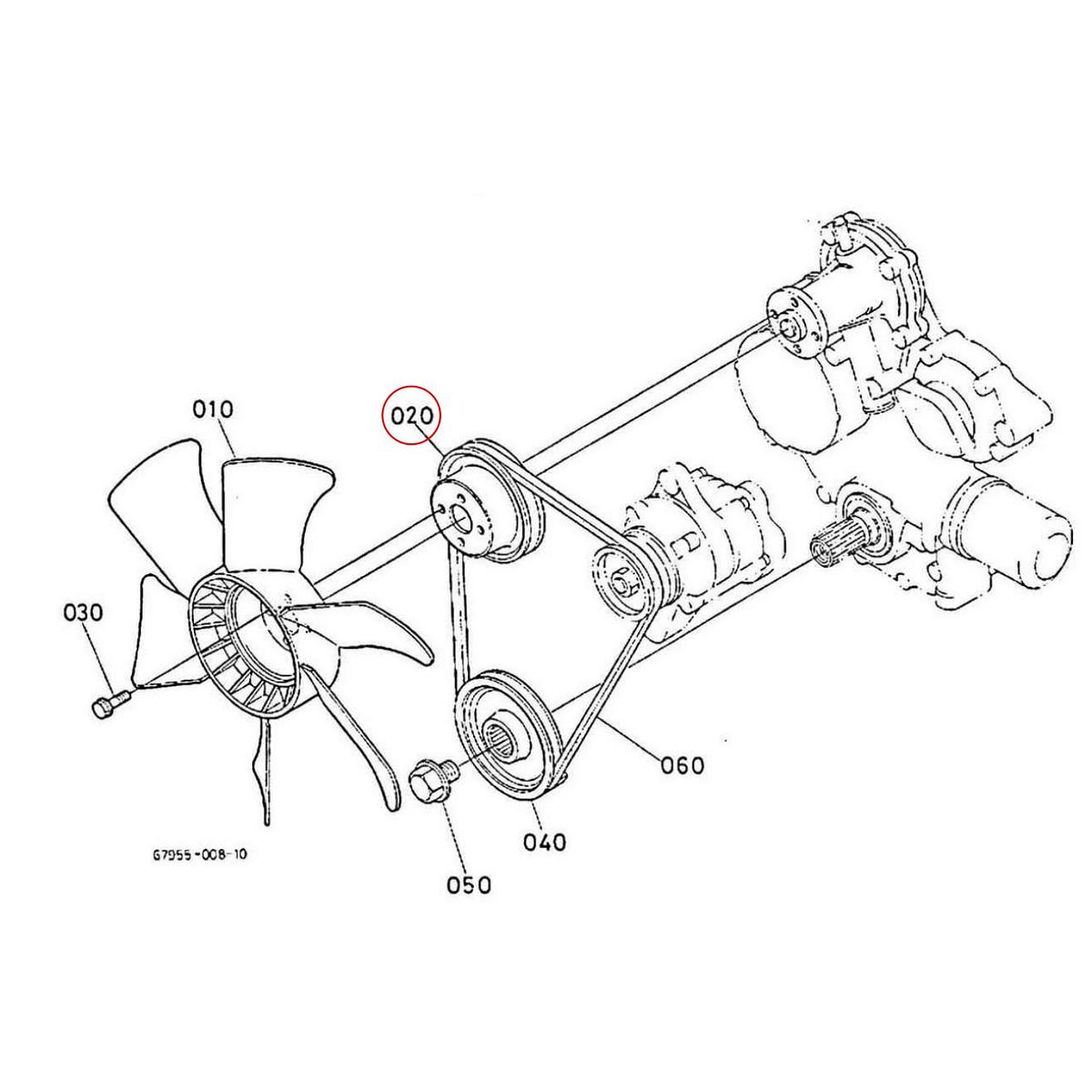 Kubota Τροχαλία 16241-74250. Ανταλλακτικά μεταχειρισμένα και καινούρια, εισαγόμενα από την Ιαπωνία σε άριστη κατάσταση. Βρείτε γνήσια - original και ιμιτασιόν - aftermarket ανταλλακτικά για όλα τα Kubota σε προσιτές τιμές.
