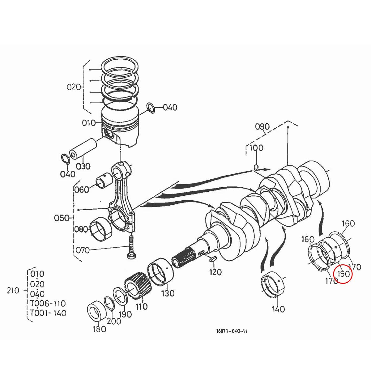 Kubota Μέταλα βάσης STD 16861-23480. Ανταλλακτικά μεταχειρισμένα και καινούρια, εισαγόμενα από την Ιαπωνία σε άριστη κατάσταση. Βρείτε γνήσια - original και ιμιτασιόν - aftermarket ανταλλακτικά για όλα τα Kubota σε προσιτές τιμές.