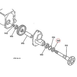 Kubota Seal oil 66611-17120. Used and new spare parts, imported from Japan in excellent condition. Find genuine - original and aftermarket spare parts for all Kubota tractors at affordable price.