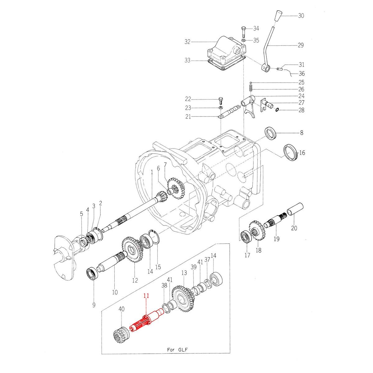 Άξονας Iseki 1421-134-003-00. Ανταλλακτικά μεταχειρισμένα και καινούρια, εισαγόμενα από την Ιαπωνία σε άριστη κατάσταση. Βρείτε γνήσια - original και ιμιτασιόν - aftermarket ανταλλακτικά για όλα τα Iseki σε προσιτές τιμές.