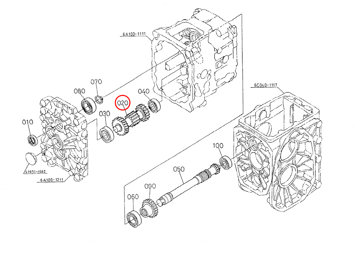 Άξονας γρανάζι τριπλό 15, 11, 32 δόντια Kubota: 6A110-14210. Ανταλλακτικά μεταχειρισμένα και καινούρια, εισαγόμενα από την Ιαπωνία σε άριστη κατάσταση. Βρείτε γνήσια - original και ιμιτασιόν - aftermarket ανταλλακτικά για όλα τα Kubota σε προσιτές τιμές.