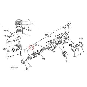 Kubota Γρανάζι στροφάολου 16241-24110. Ανταλλακτικά μεταχειρισμένα και καινούρια, εισαγόμενα από την Ιαπωνία σε άριστη κατάσταση. Βρείτε γνήσια - original και ιμιτασιόν - aftermarket ανταλλακτικά για όλα τα Kubota σε προσιτές τιμές.