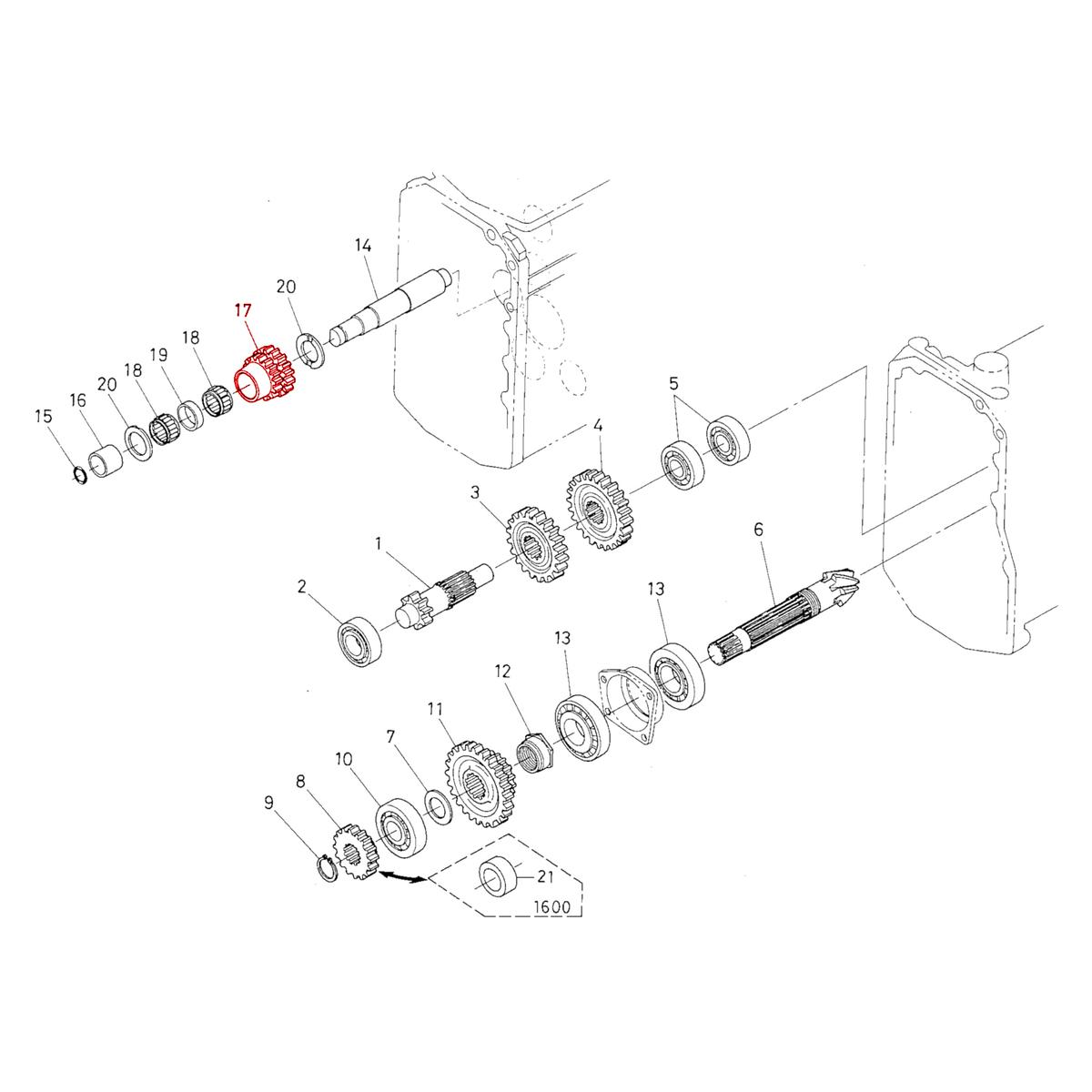 Γρανάζι 16-18 δόντια Kubota 67111-15530. Ανταλλακτικά μεταχειρισμένα και καινούρια, εισαγόμενα από την Ιαπωνία σε άριστη κατάσταση. Βρείτε γνήσια - original και ιμιτασιόν - aftermarket ανταλλακτικά για όλα τα τρακτέρ Kubota σε προσιτές τιμές.