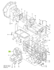 Πίσω Μειωτήρας (Α-Δ) Yanmar 1W3263-43800. Ανταλλακτικά μεταχειρισμένα και καινούρια, εισαγόμενα από την Ιαπωνία σε άριστη κατάσταση. Βρείτε γνήσια - original και ιμιτασιόν - aftermarket ανταλλακτικά για όλα τα Kubota σε προσιτές τιμές.