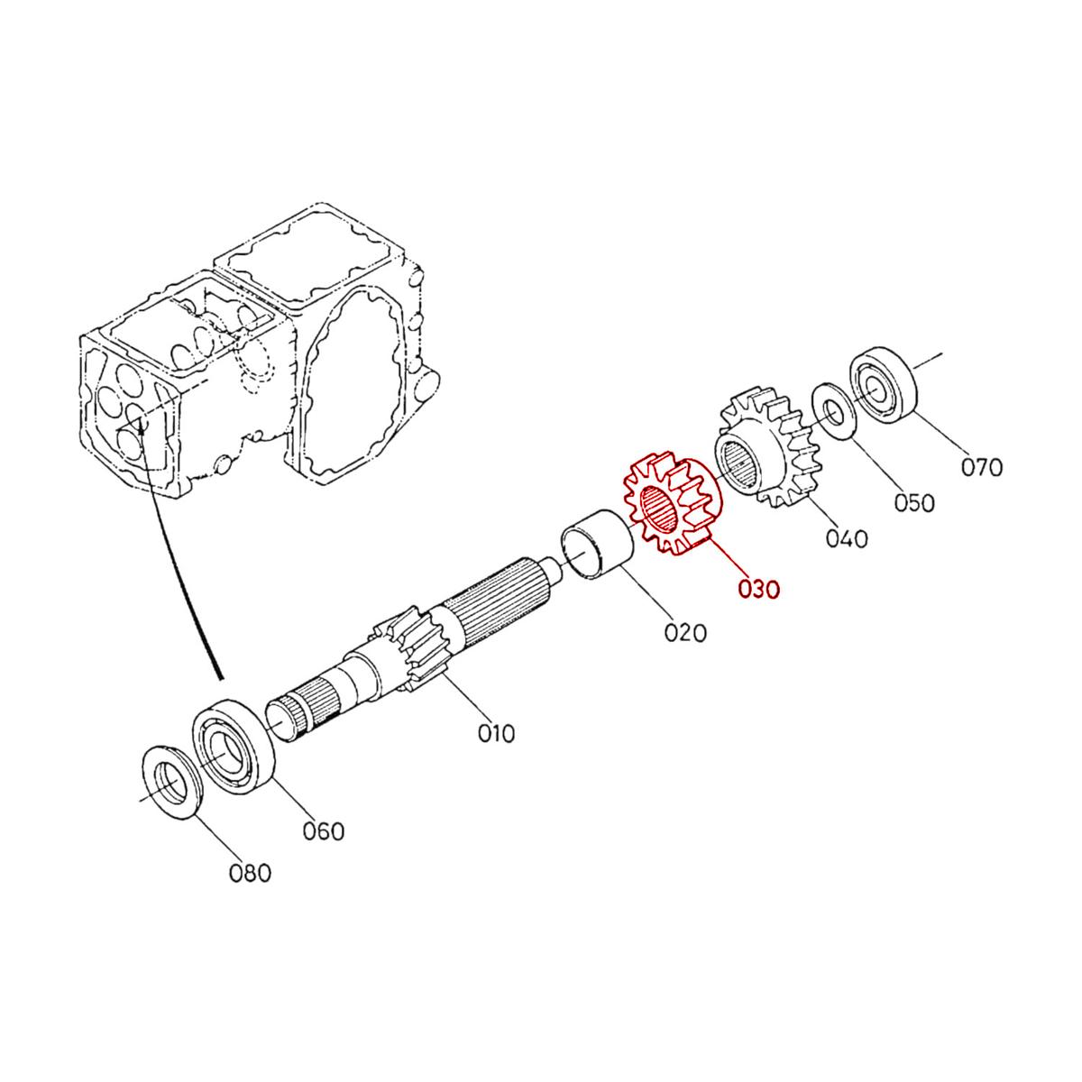 Γρανάζι 13 δόντια Kubota 67950-14120. Ανταλλακτικά μεταχειρισμένα και καινούρια, εισαγόμενα από την Ιαπωνία σε άριστη κατάσταση. Βρείτε γνήσια - original και ιμιτασιόν - aftermarket ανταλλακτικά για όλα τα Kubota σε προσιτές τιμές.