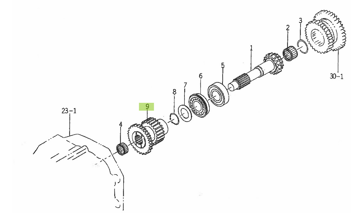 Γρανάζι 27-22 Δόντια Iseki 1617-206-002-00. Ανταλλακτικά μεταχειρισμένα και καινούρια, εισαγόμενα από την Ιαπωνία σε άριστη κατάσταση. Βρείτε γνήσια - original και ιμιτασιόν - aftermarket ανταλλακτικά για όλα τα Kubota σε προσιτές τιμές.