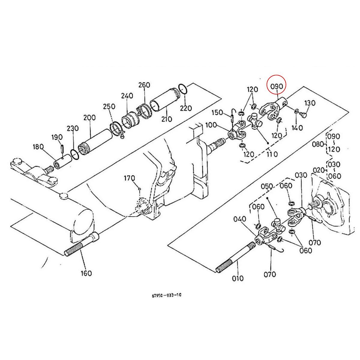 Kubota Δίχαλο 67950-13830. Ανταλλακτικά μεταχειρισμένα και καινούρια, εισαγόμενα από την Ιαπωνία σε άριστη κατάσταση. Βρείτε γνήσια - original και ιμιτασιόν - aftermarket ανταλλακτικά για όλα τα Kubota σε προσιτές τιμές.