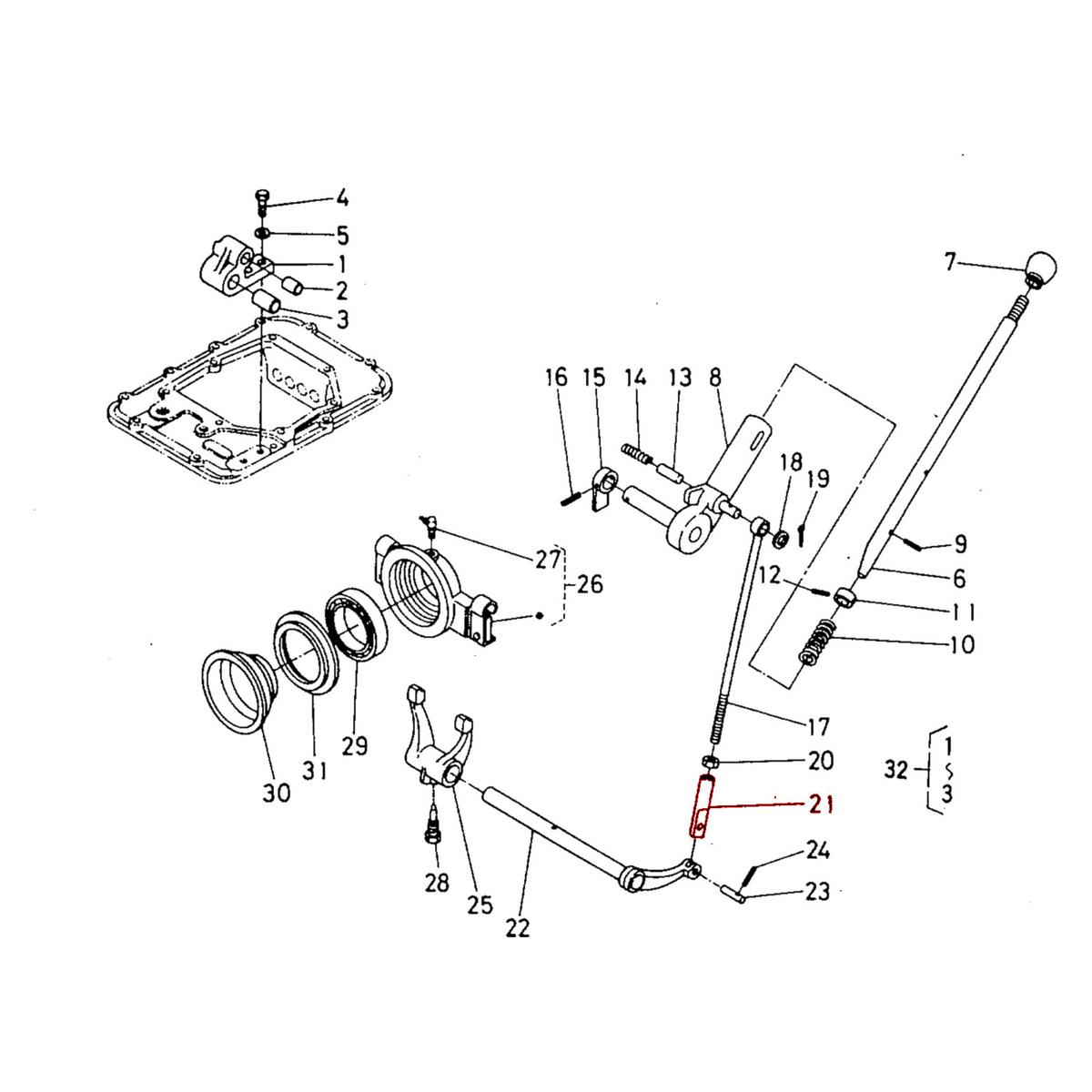 Σύνδεσμος (Joint) Kubota 13961-21110. Ανταλλακτικά μεταχειρισμένα και καινούρια, εισαγόμενα από την Ιαπωνία σε άριστη κατάσταση. Βρείτε γνήσια - original και ιμιτασιόν - aftermarket ανταλλακτικά για όλα τα τρακτέρ Kubota σε προσιτές τιμές.