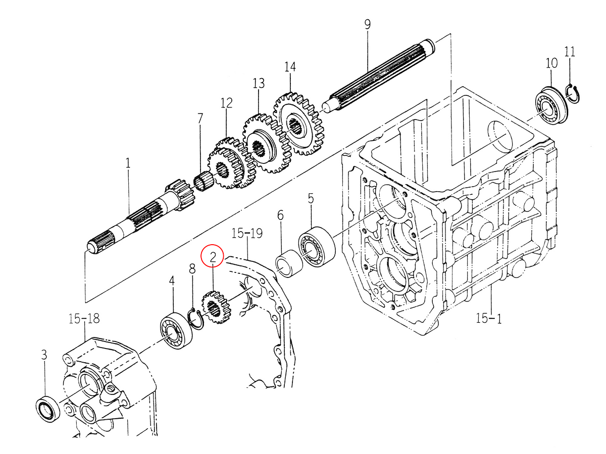 Γρανάζι 14 δόντια Iseki: 1672-202-007-10 . Ανταλλακτικά μεταχειρισμένα και καινούρια, εισαγόμενα από την Ιαπωνία σε άριστη κατάσταση. Βρείτε γνήσια - original και ιμιτασιόν - aftermarket ανταλλακτικά για όλα τα Iseki σε προσιτές τιμές.