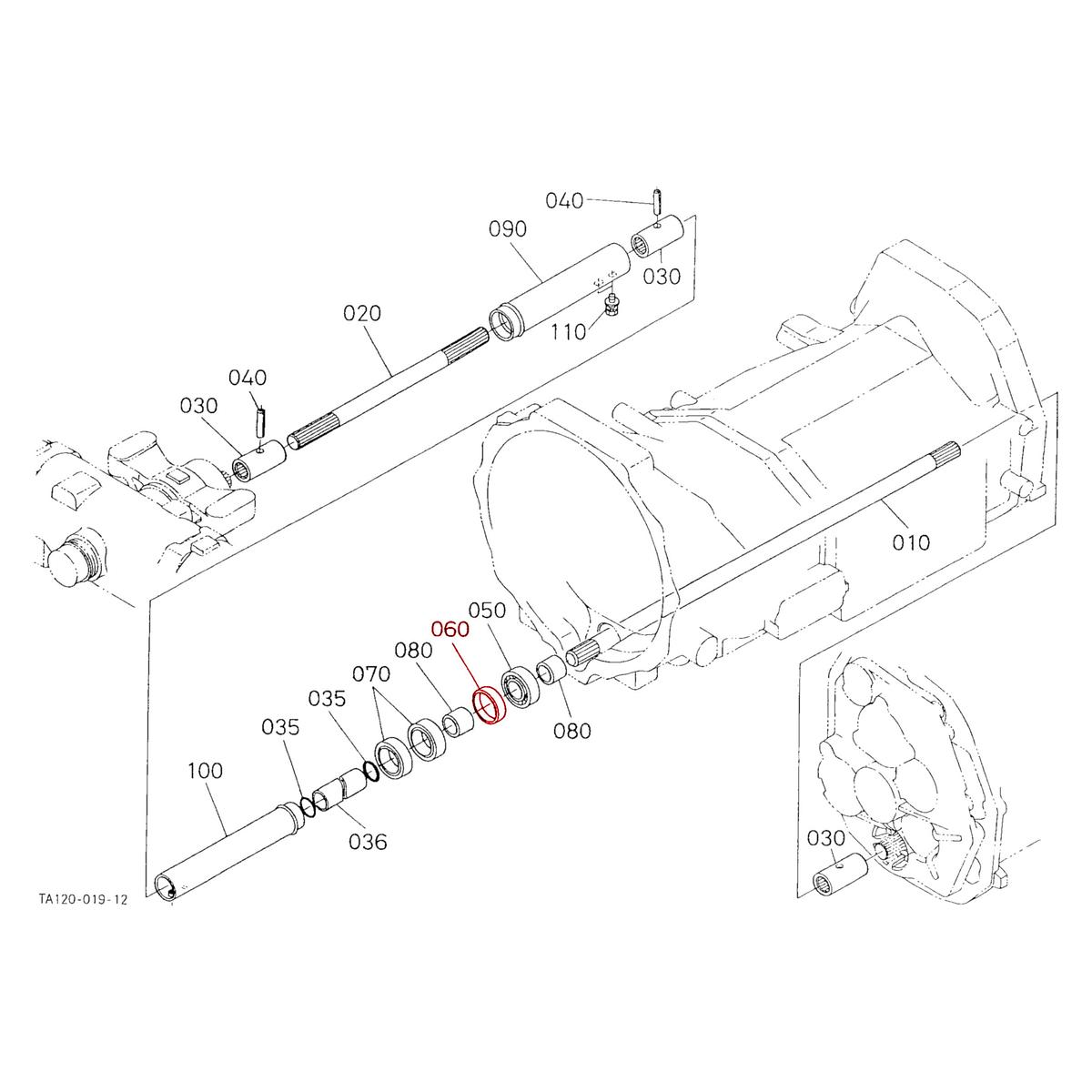 Αποστάτης Kubota 34070-14650. Ανταλλακτικά μεταχειρισμένα και καινούρια, εισαγόμενα από την Ιαπωνία σε άριστη κατάσταση. Βρείτε γνήσια - original και ιμιτασιόν - aftermarket ανταλλακτικά για όλα τα τρακτέρ Kubota σε προσιτές τιμές.