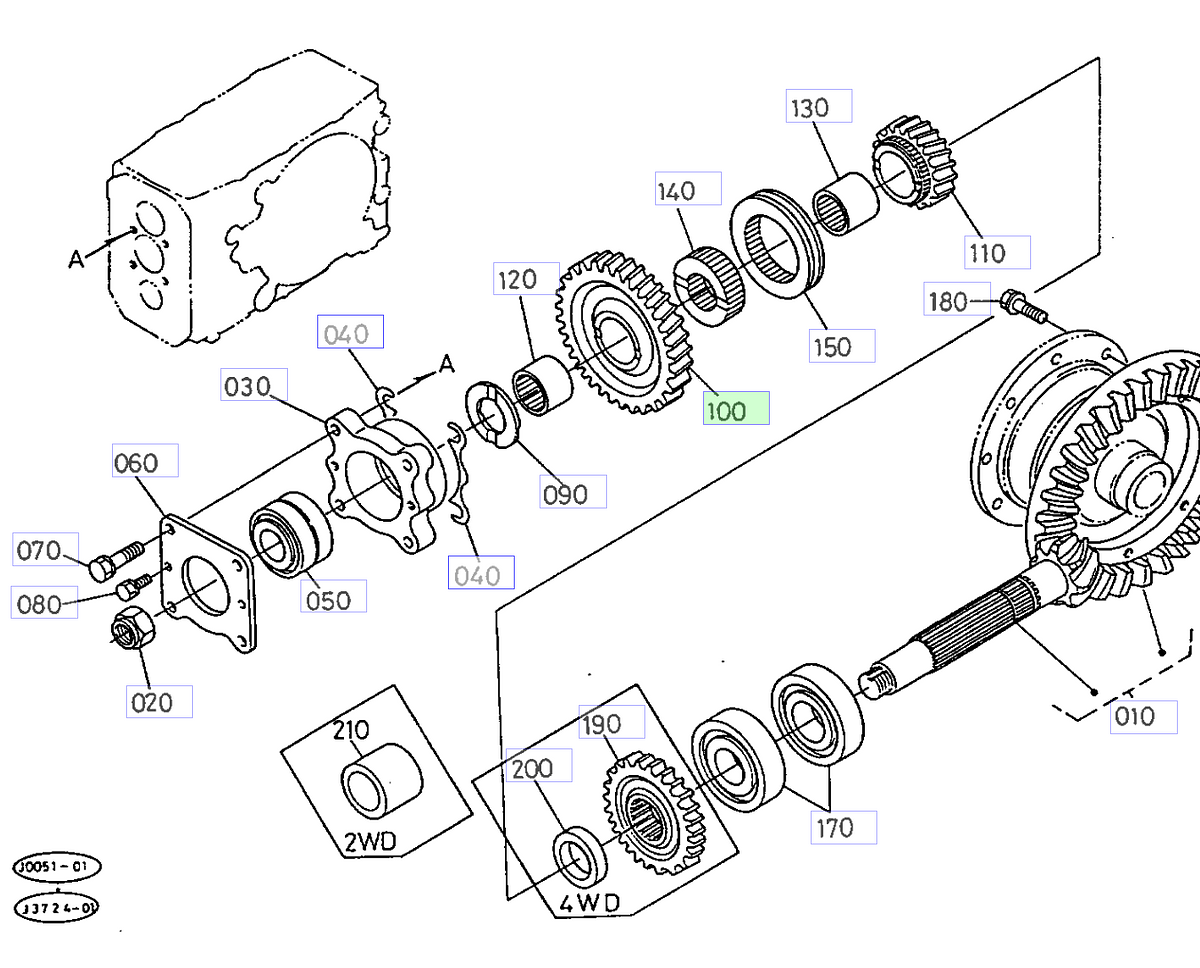 Γρανάζι 45 δόντια Kubota 32430-22410. Ανταλλακτικά μεταχειρισμένα και καινούρια, εισαγόμενα από την Ιαπωνία σε άριστη κατάσταση. Βρείτε γνήσια - original και ιμιτασιόν - aftermarket ανταλλακτικά για όλα τα Kubota σε προσιτές τιμές.
