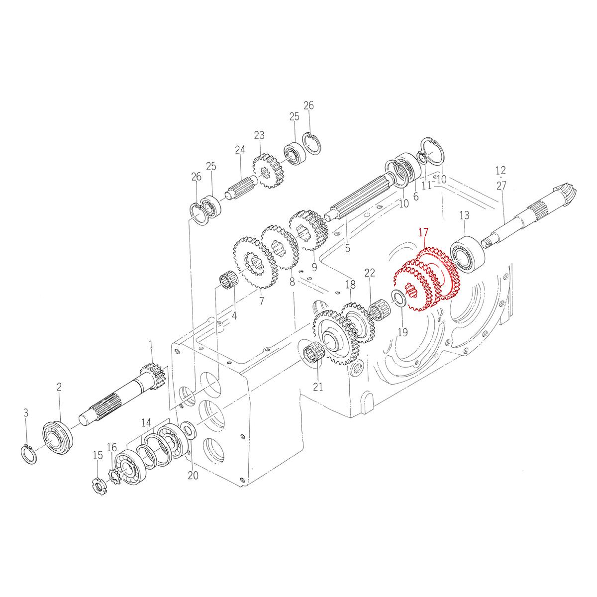 Γρανάζι τριπλό 23-27-30 δόντια Iseki 1430-203-004-00. Ανταλλακτικά μεταχειρισμένα και καινούρια, εισαγόμενα από την Ιαπωνία σε άριστη κατάσταση. Βρείτε γνήσια - original και ιμιτασιόν - aftermarket ανταλλακτικά για όλα τα Iseki σε προσιτές τιμές.