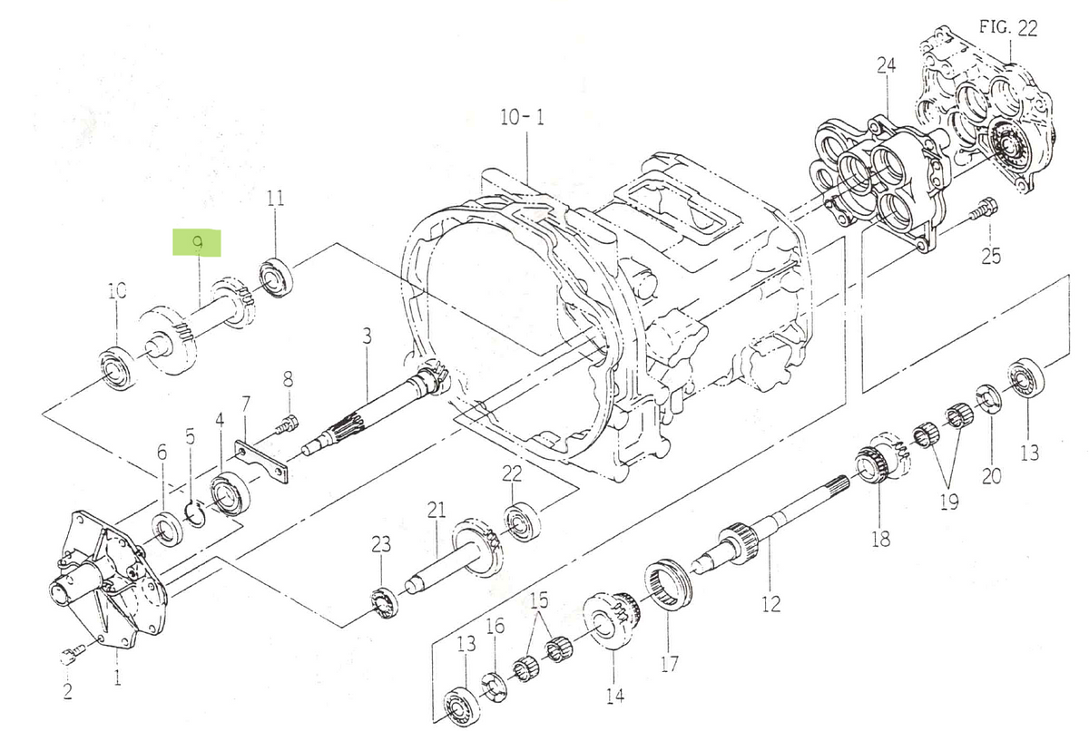 Άξονας Γρανάζι 33-25 Δόντια Iseki 1654-203-002-00. Ανταλλακτικά μεταχειρισμένα και καινούρια, εισαγόμενα από την Ιαπωνία σε άριστη κατάσταση. Βρείτε γνήσια - original και ιμιτασιόν - aftermarket ανταλλακτικά για όλα τα Kubota σε προσιτές τιμές.