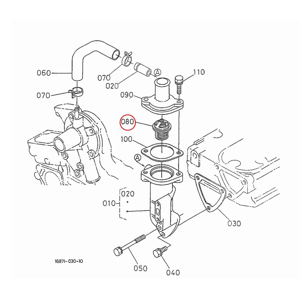 Kubota Θερμοστάτης 15531-73010. Ανταλλακτικά μεταχειρισμένα και καινούρια, εισαγόμενα από την Ιαπωνία σε άριστη κατάσταση. Βρείτε γνήσια - original και ιμιτασιόν - aftermarket ανταλλακτικά για όλα τα Kubota σε προσιτές τιμές.
