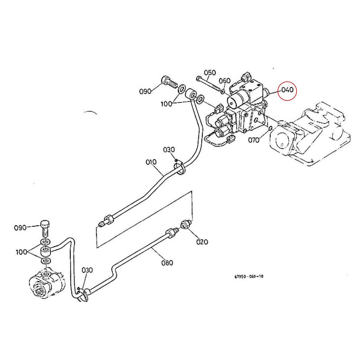 Kubota Τάκος Υδραυλικού 67950-26410. Ανταλλακτικά μεταχειρισμένα και καινούρια, εισαγόμενα από την Ιαπωνία σε άριστη κατάσταση. Βρείτε γνήσια - original και ιμιτασιόν - aftermarket ανταλλακτικά για όλα τα Kubota σε προσιτές τιμές.