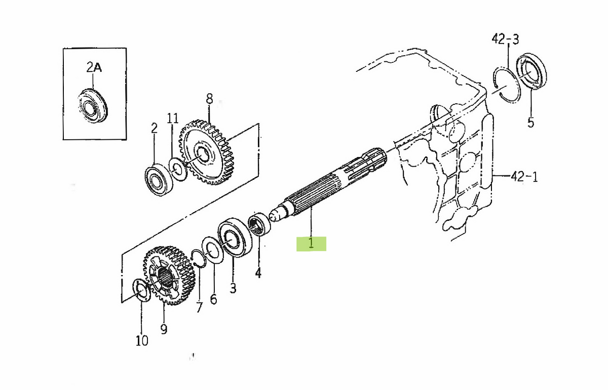 Άξονας PTO Iseki 1617-244-001-10. Ανταλλακτικά μεταχειρισμένα και καινούρια, εισαγόμενα από την Ιαπωνία σε άριστη κατάσταση. Βρείτε γνήσια - original και ιμιτασιόν - aftermarket ανταλλακτικά για όλα τα Kubota σε προσιτές τιμές.